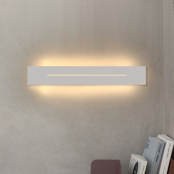 NETTLIFE LED - væglampe, til indendørs brug, 30 cm, moderne, væglampe, varm hvid, 8W, væglampe