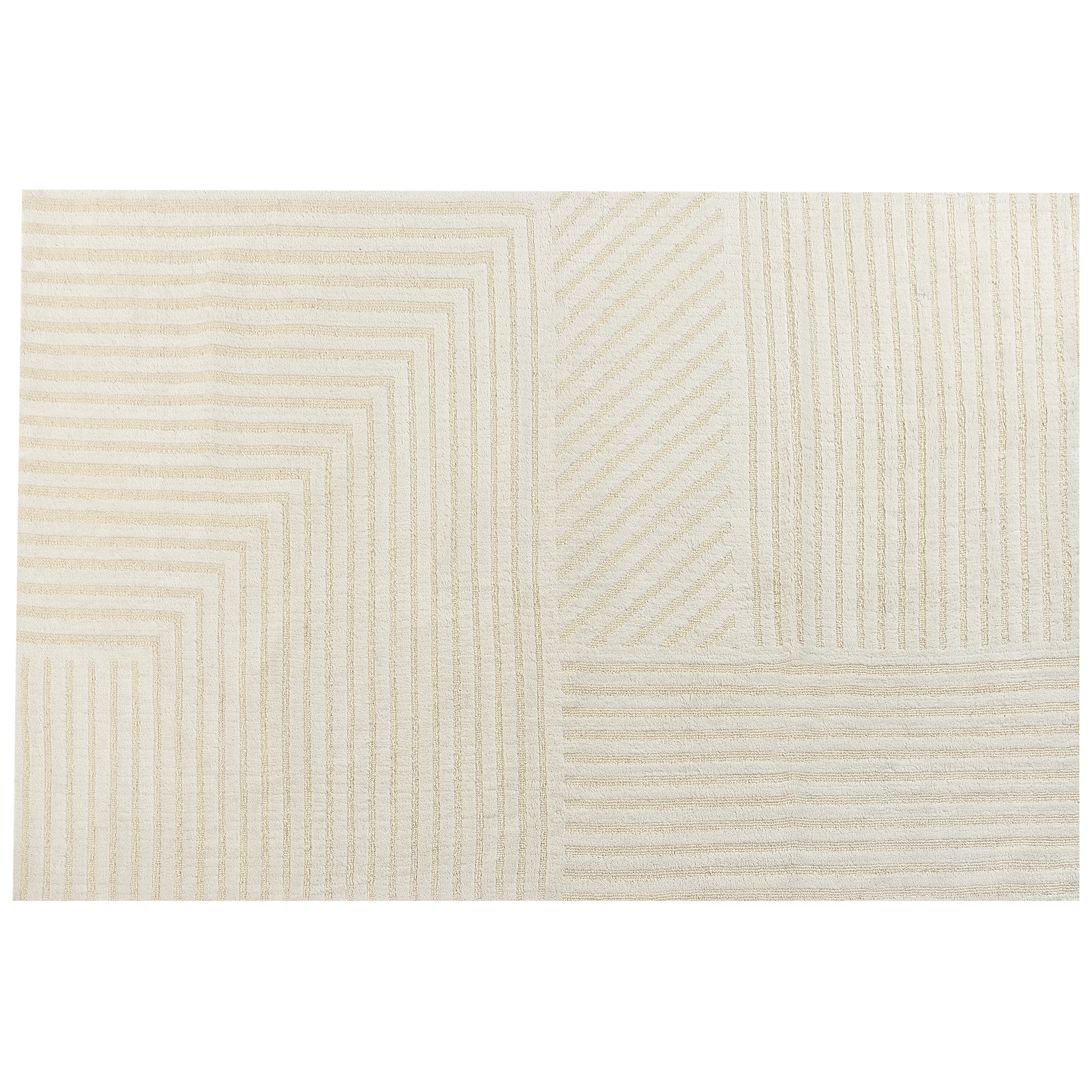 Gulvtæppe ABEGUM Beige 200 x 300 cm Uld