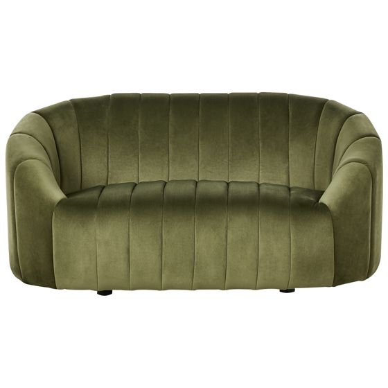Sofa 2 personers MALUNG Velour Mørkegrøn