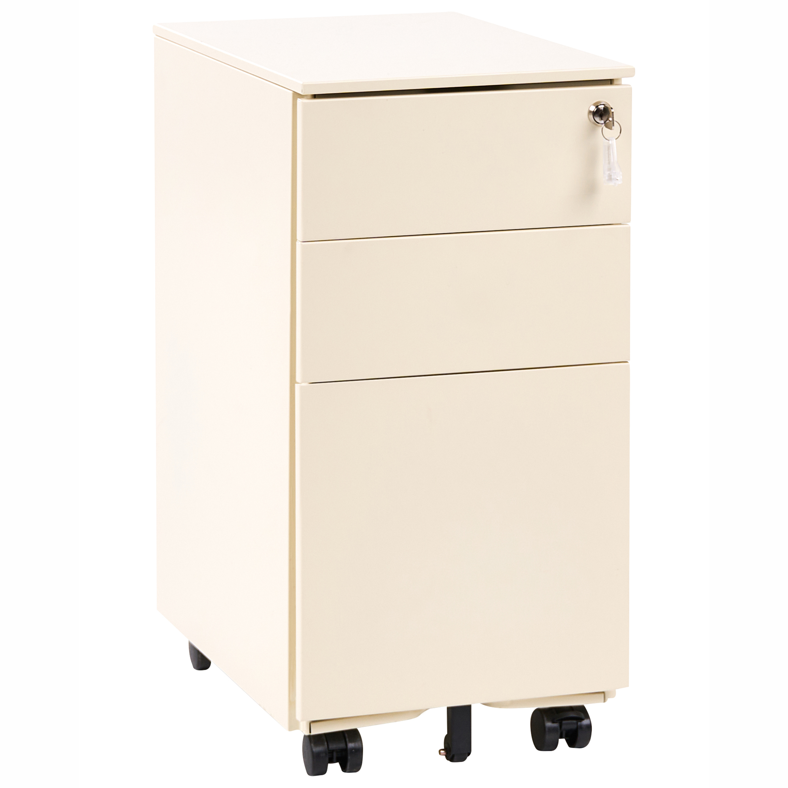Kontorskab BOLSENA Metal Lys Beige