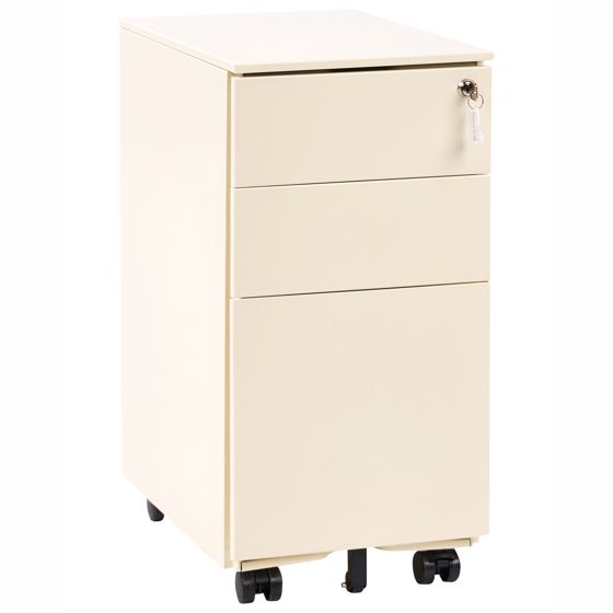 Kontorskab BOLSENA Metal Lys Beige