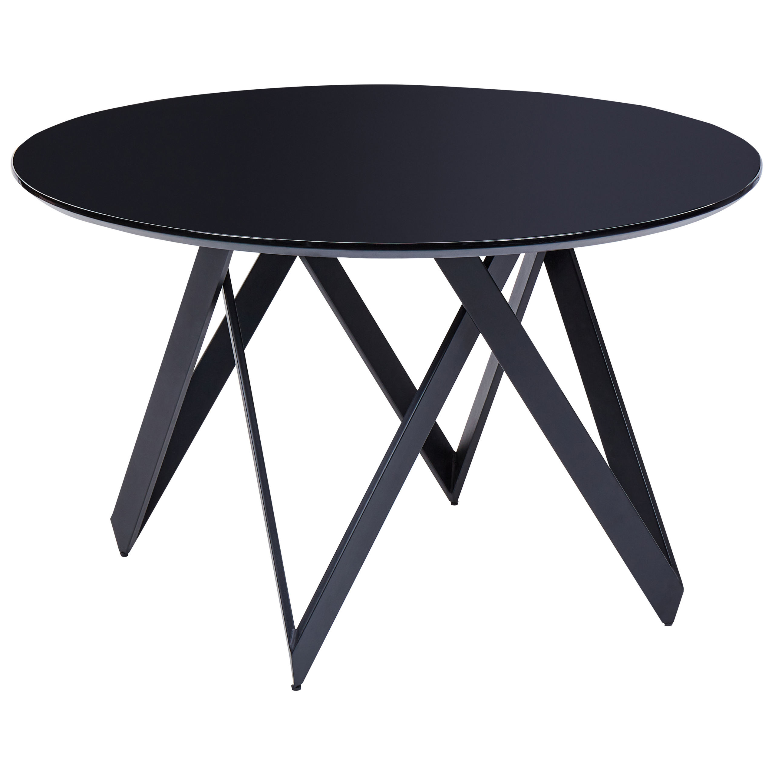 Spisebord OXHILL Sort 120 cm 120 cm