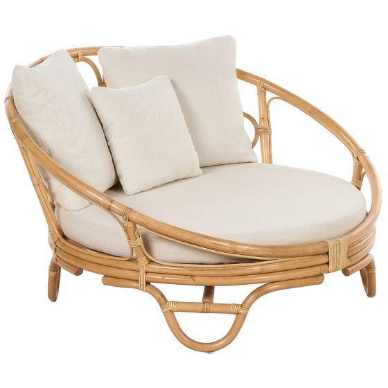 Elskovsrede ROSSANO Rattan Naturlig