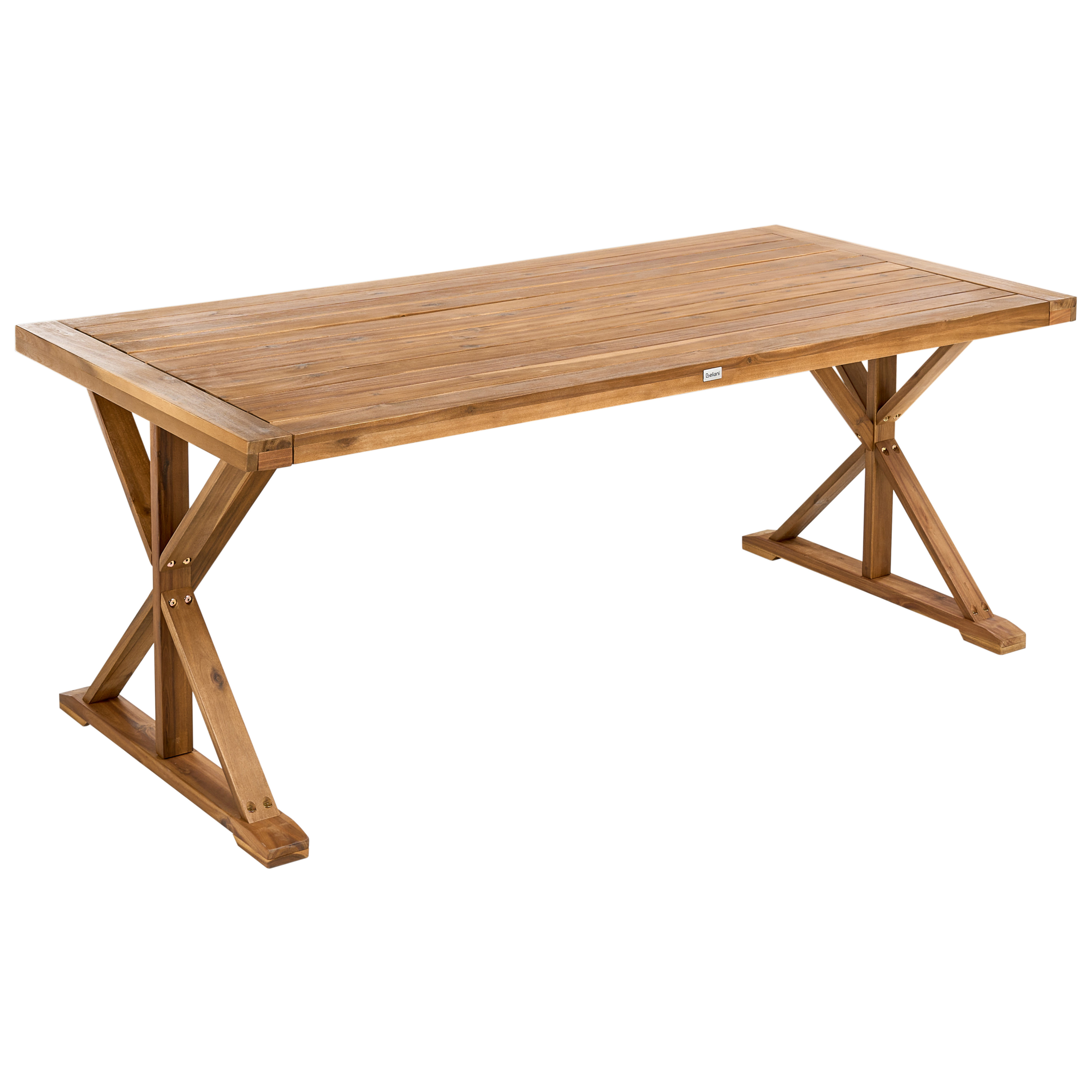 Havebord CALABRITTO 90 cm 180 cm Akacietræ Brun