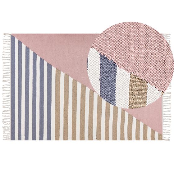 Gulvtæppe ENGIZ Multifarvet 160 x 230 cm Uld