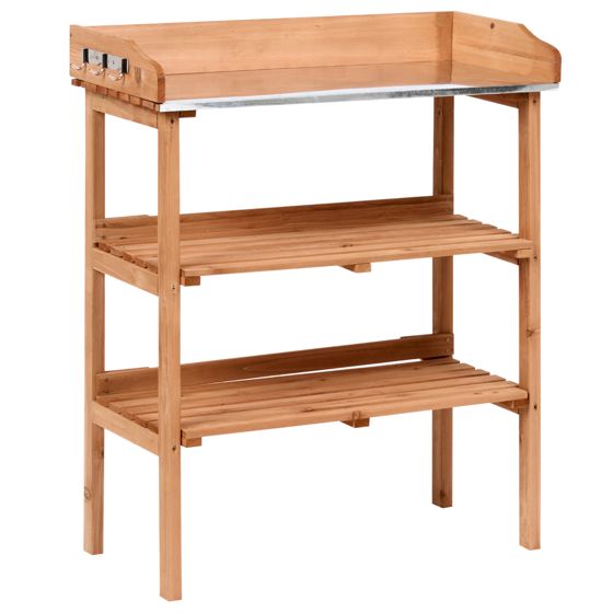 Plantebord ROSAZZA 76 cm 92 cm Ædelgran Lysebrun