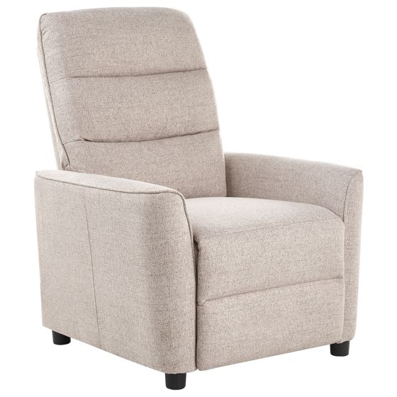 Recliner stol SANDE Inkl. fodstøtte Beige