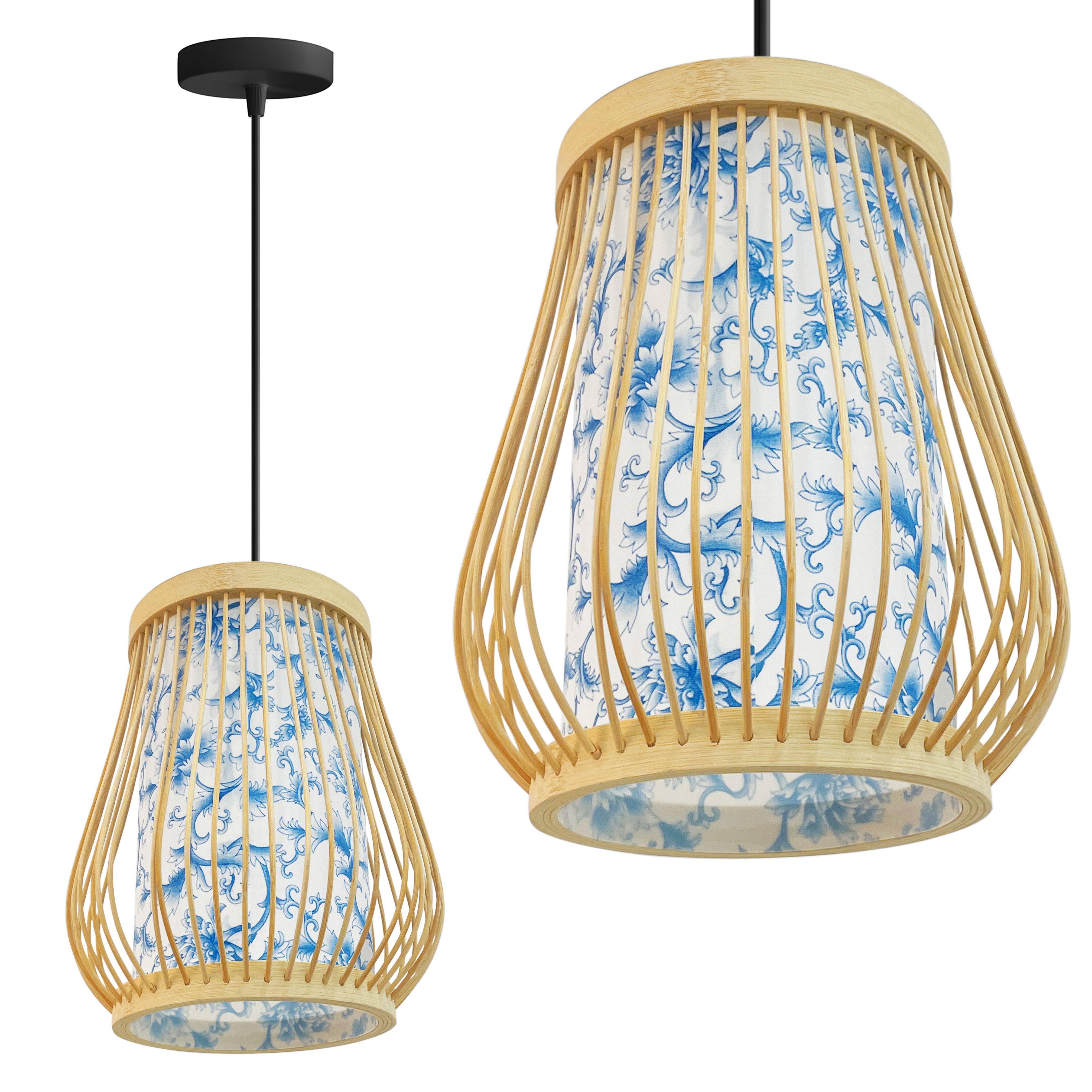 TOOLIGHT hængende loftlampe APP1635-1CP Brun 23x20x23cm