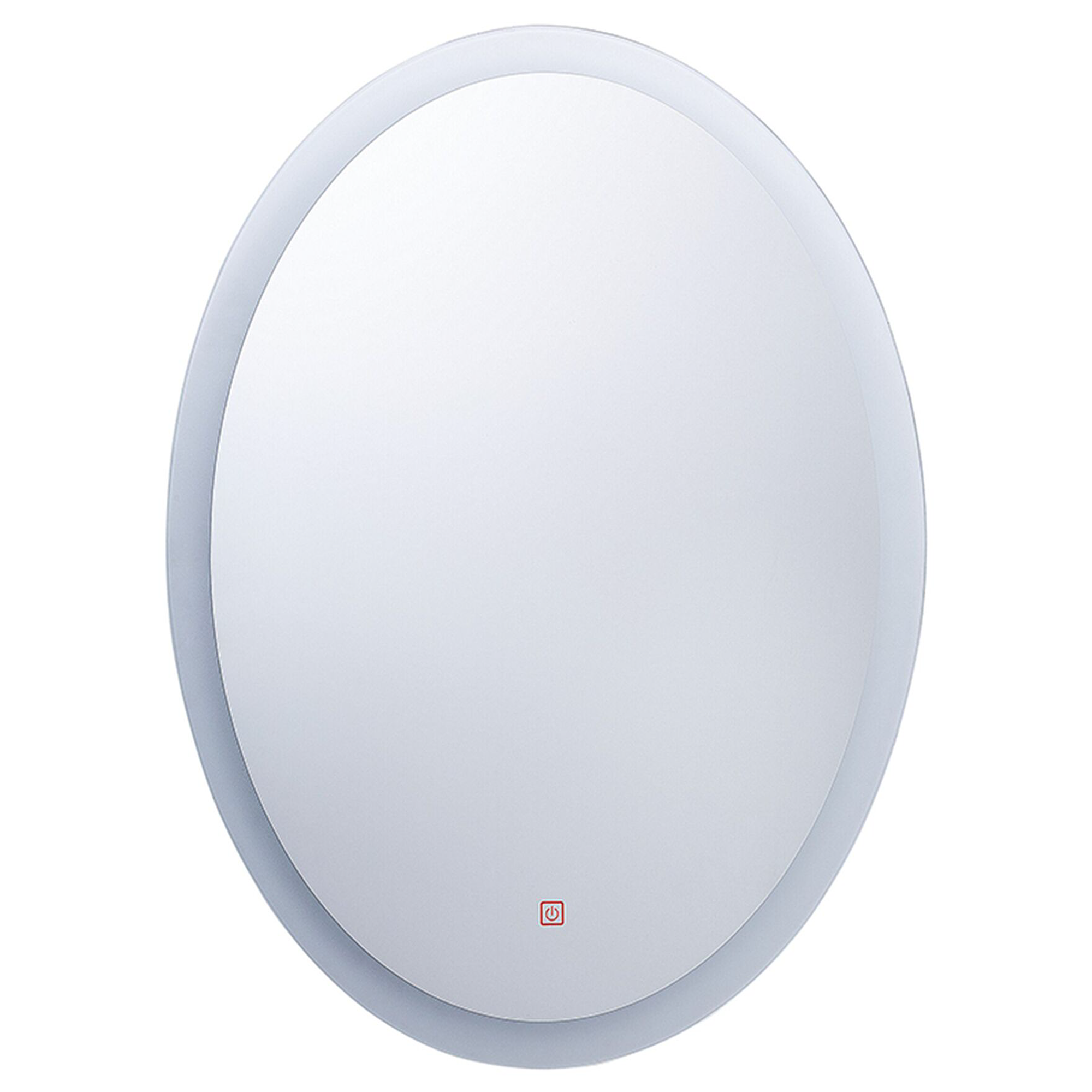 LED-badeværelsesspejl VIRIAT 60 cm 80 cm Sølv
