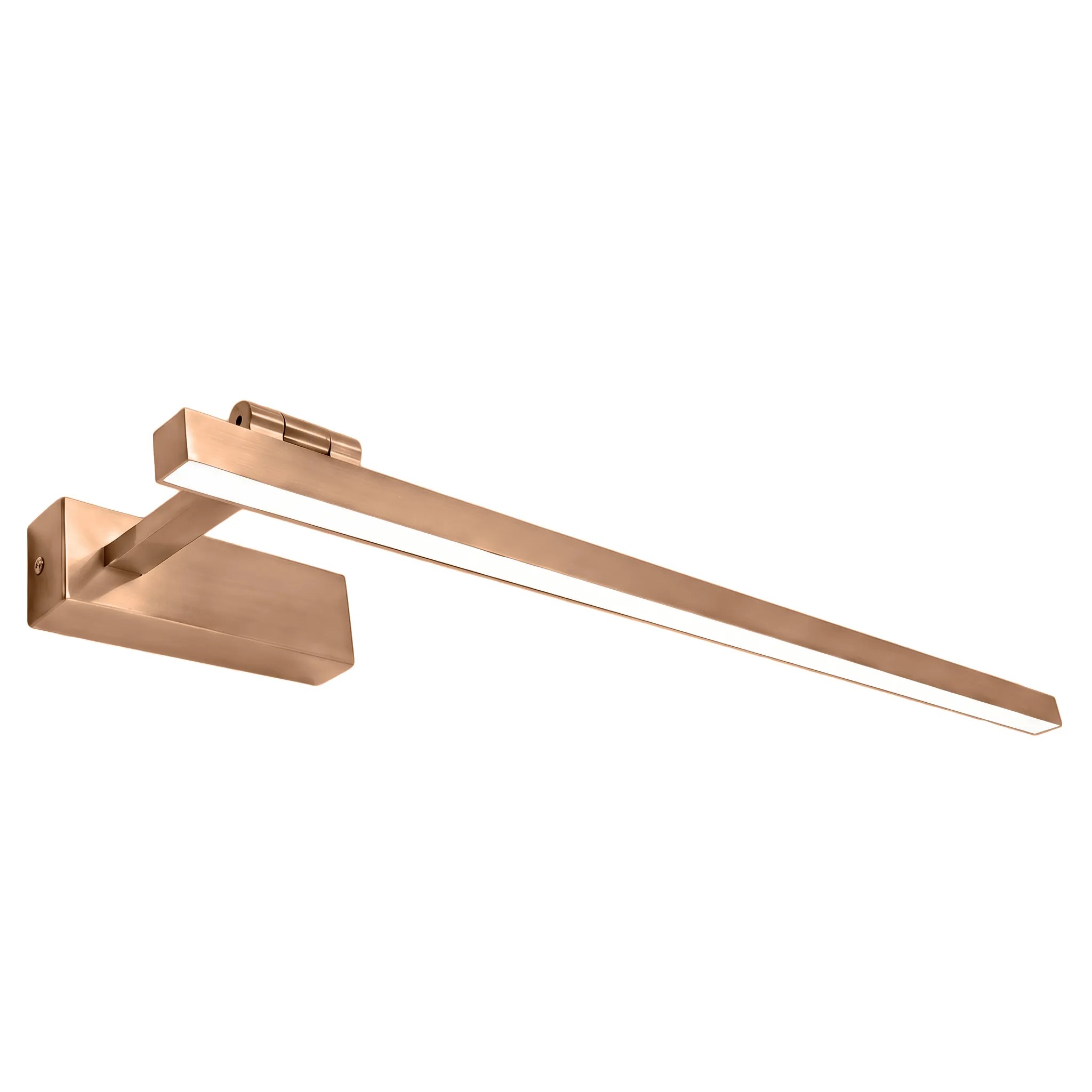 TOOLIGHT væglampe SWE038-1W 60cm LED Børstet kobber 60x16x5cm