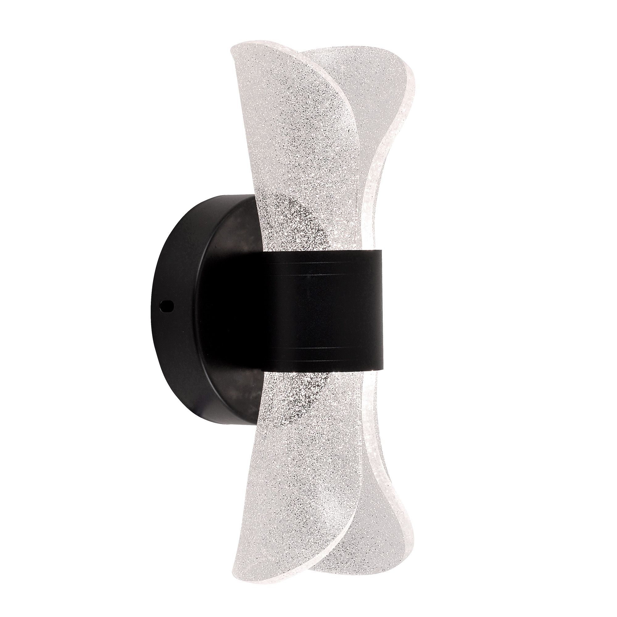 TOOLIGHT væglampe G029-W LED Sort 25,5x8x22,5cm