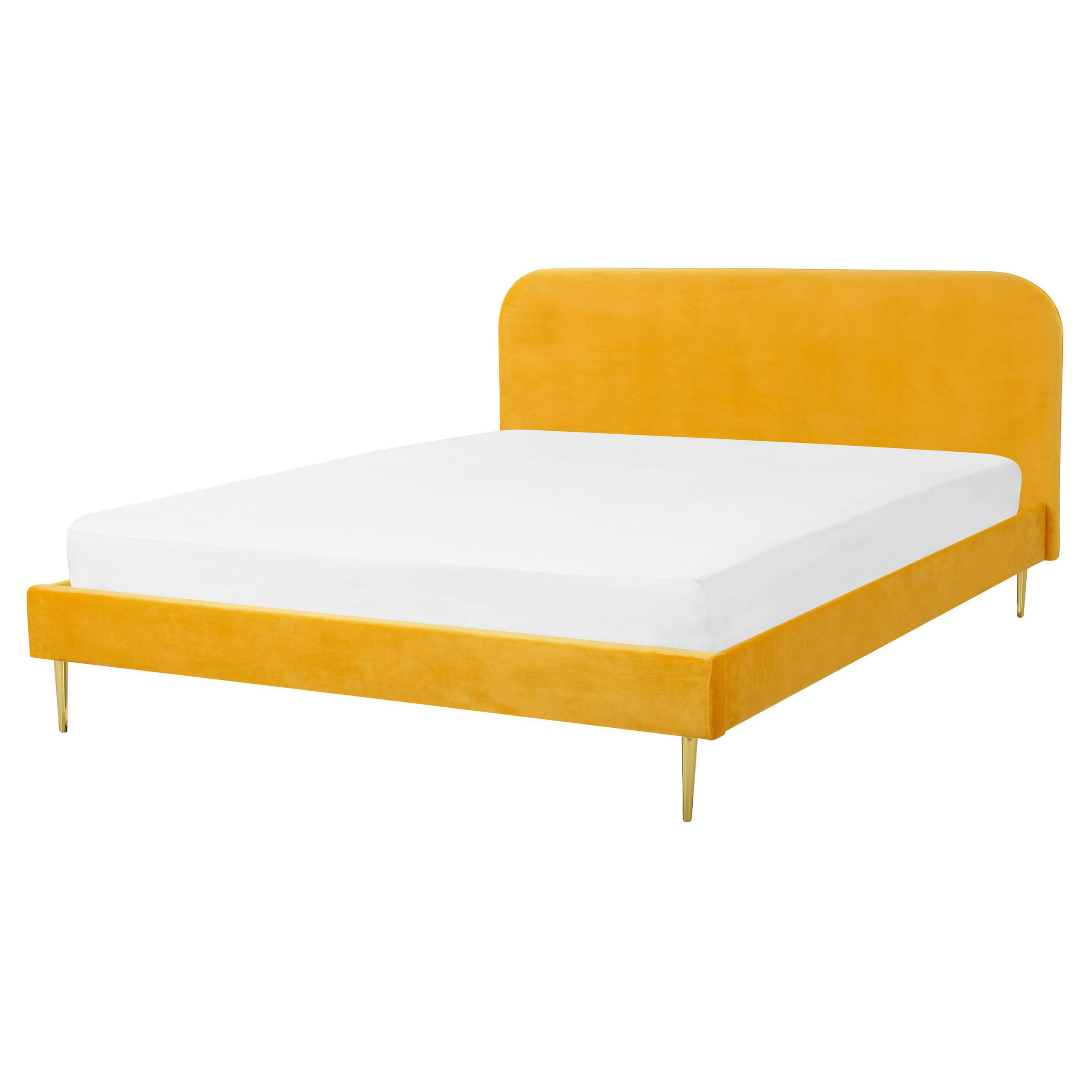 Seng Velour FLAYAT 160 x 200 cm Gul