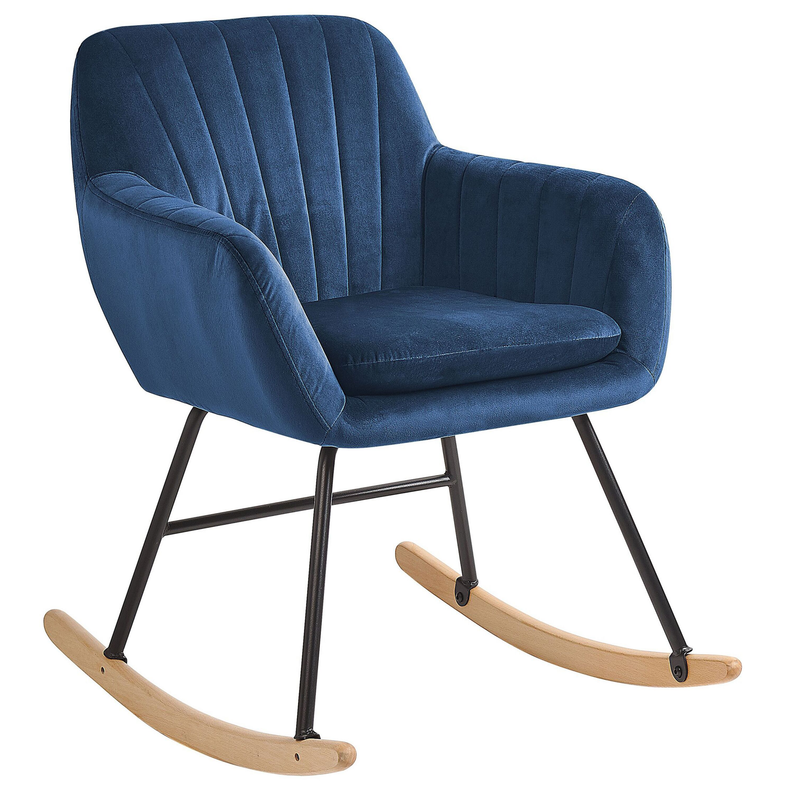 Gyngestol LIARUM Velour Navy Blå