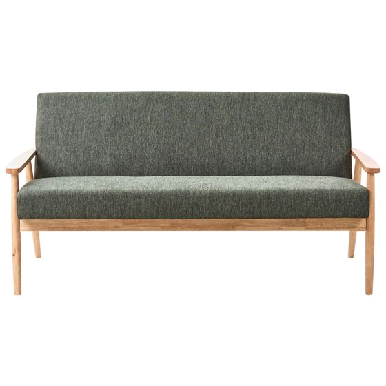 Sofa 3 personers ESRUM Lysebrun/ Grøn