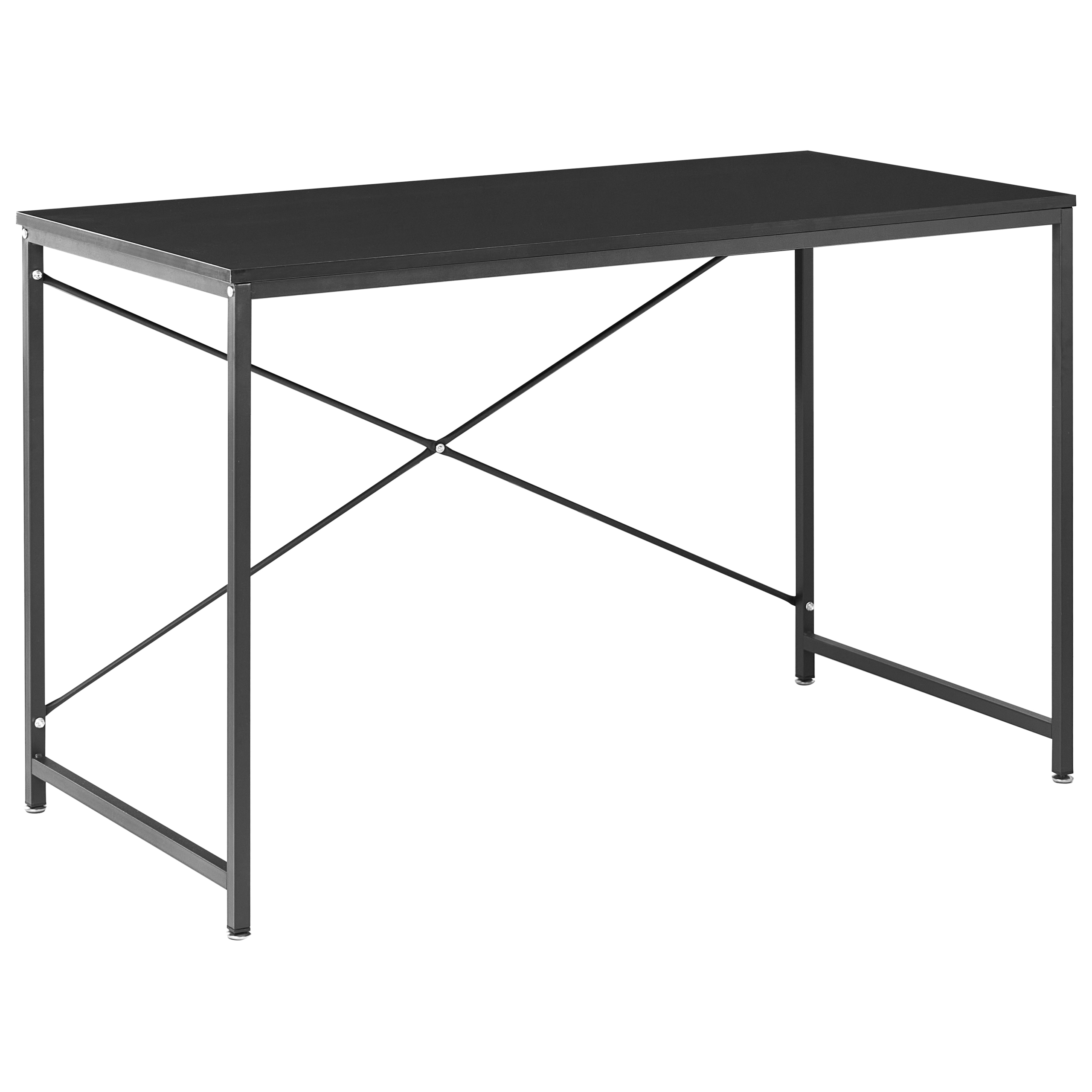 Skrivebord ANDASTE 120 cm 60 cm Sort