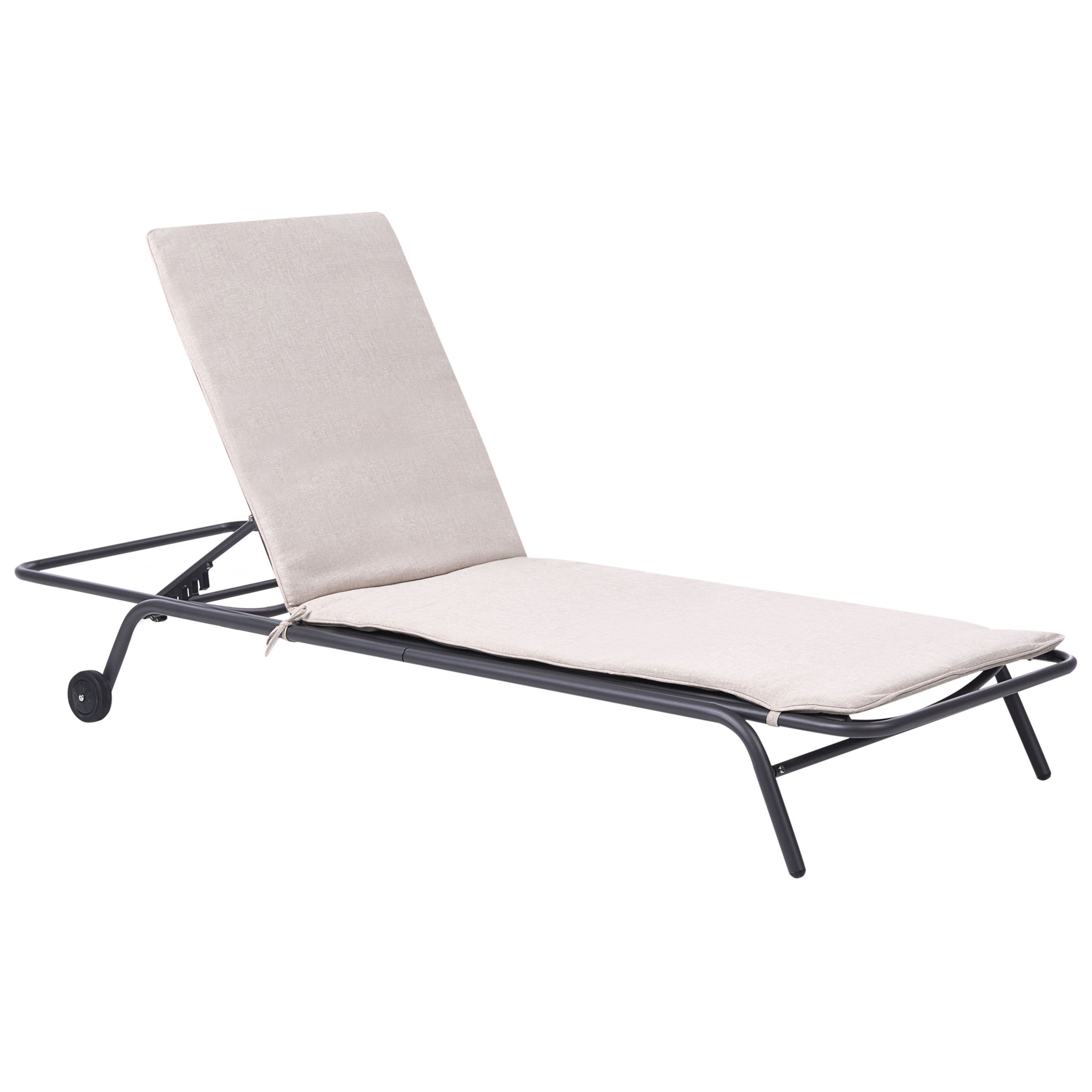 Liggestol VOLTERRA Metal Beige