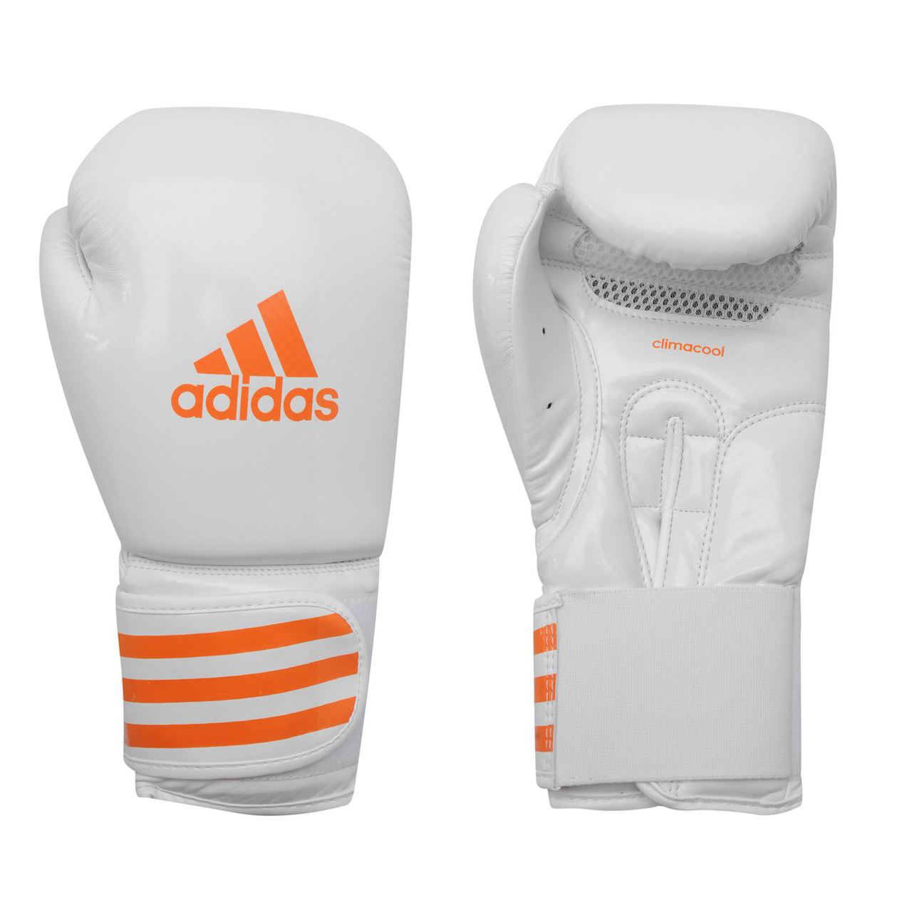 Adidas Box-Fit Boksehansker, Hvit / Oransje