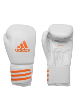 Adidas Box-Fit Boksehansker, Hvit / Oransje