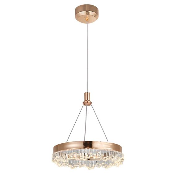 TOOLIGHT hængende loftlampe LHJ097-CP LED Guld 19x19x5cm