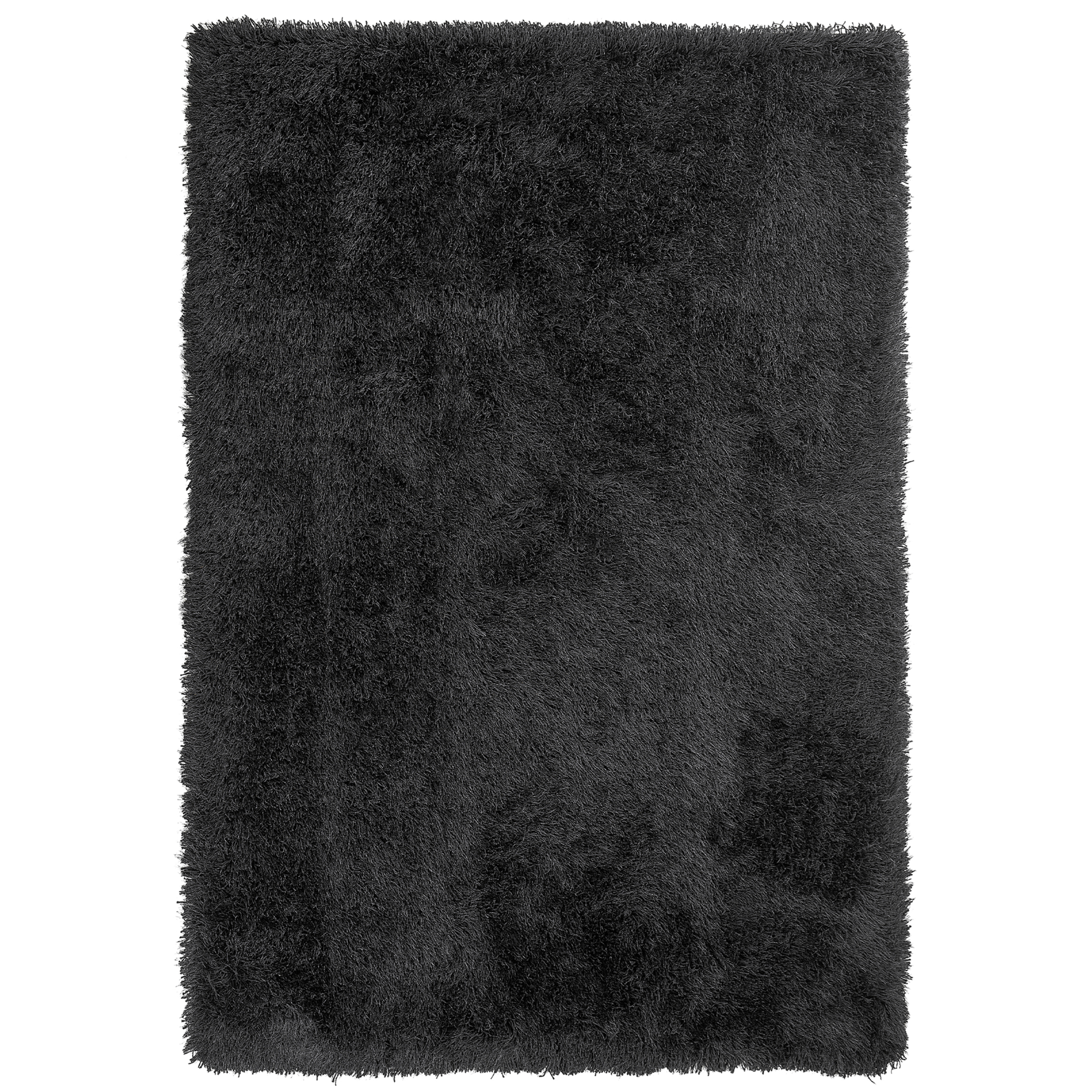 Shaggy gulvtæppe CIDE Sort 160 x 230 cm