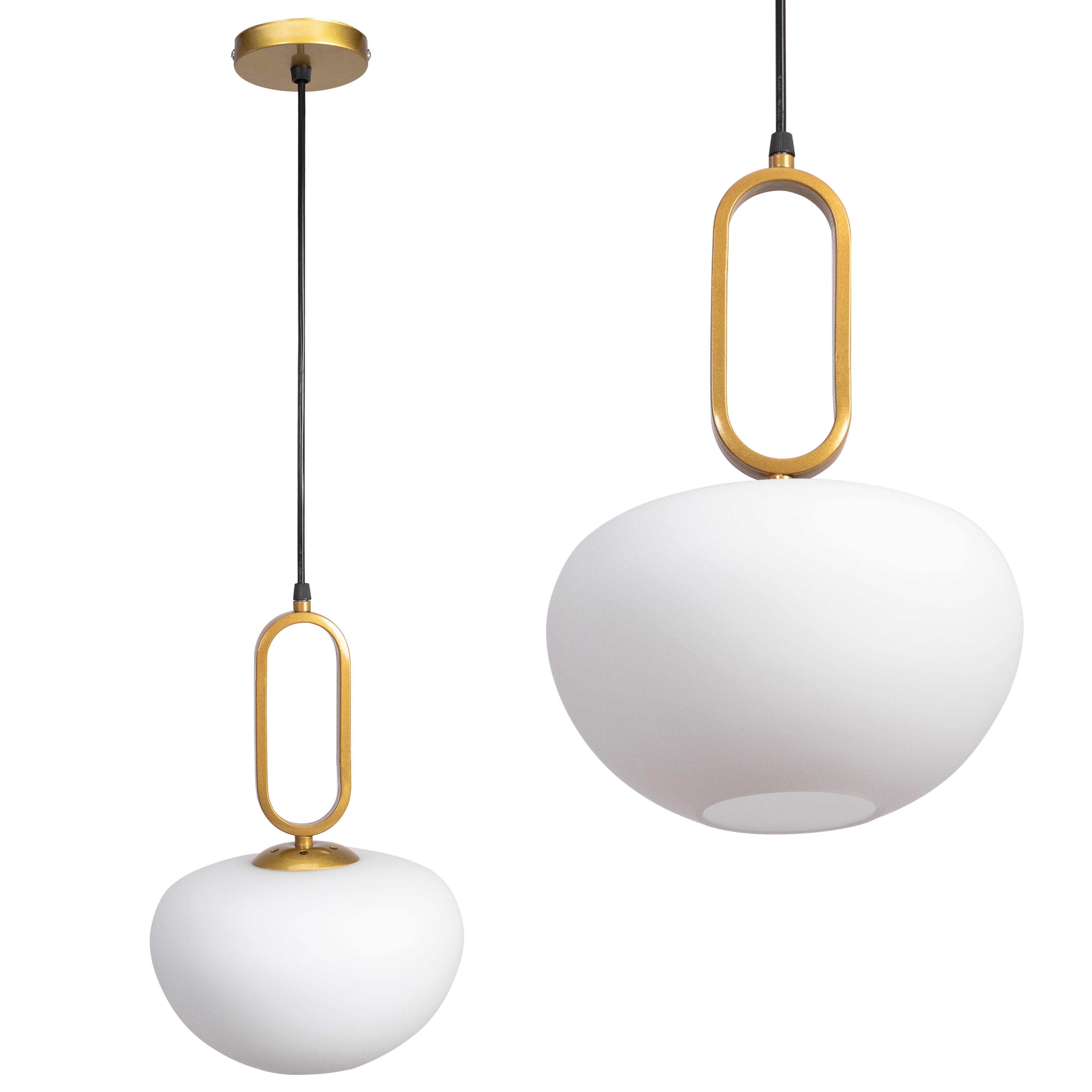 TOOLIGHT hængende loftlampe APP1074-1CP Hvid 15,5x22x98cm
