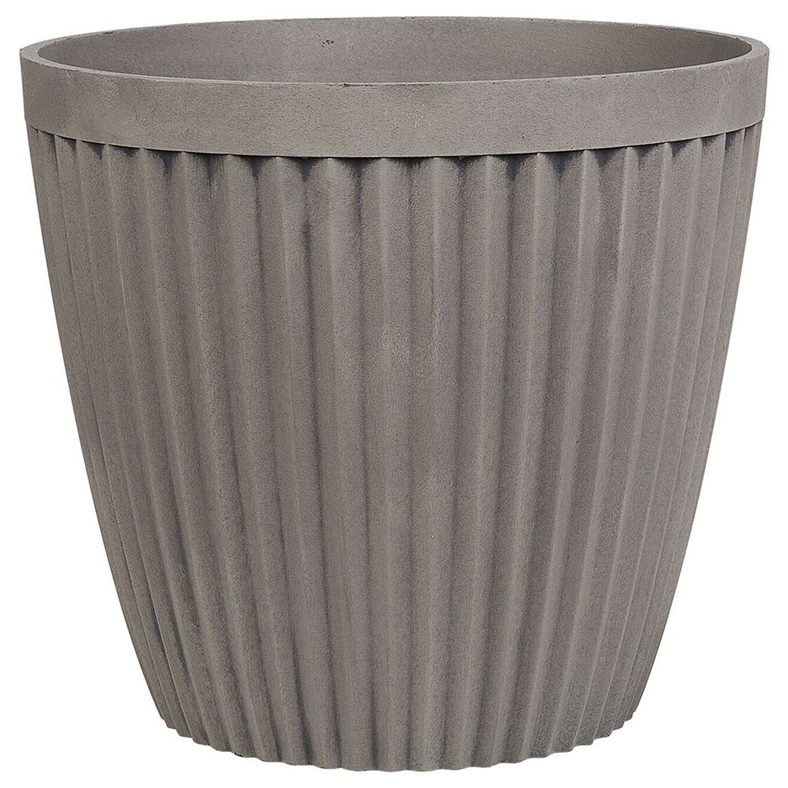 Urtepotte POKA 44 cm Brungrå