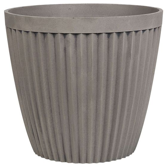 Urtepotte POKA 44 cm Brungrå