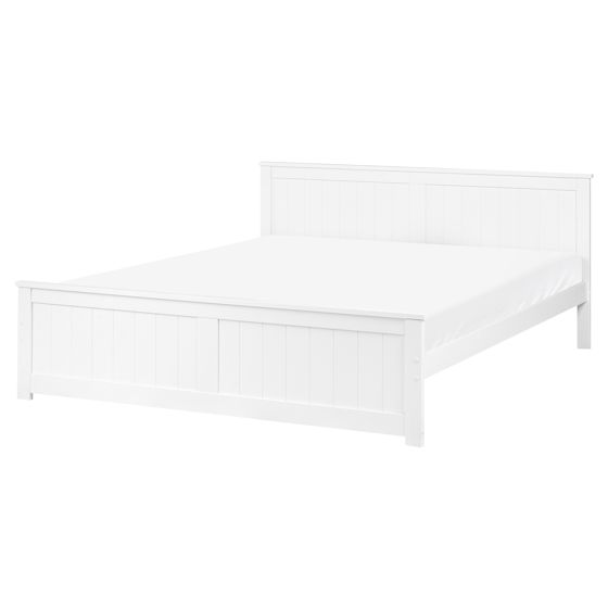 Seng Fyretræ SABRAN 160 x 200 cm Hvid