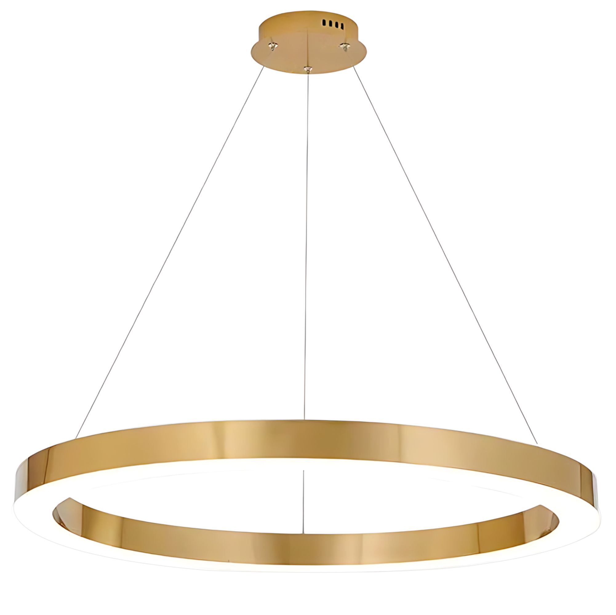 TOOLIGHT hængende loftlampe LHJ051-CP1 LED Guld/Børstet guld 60x60x60cm