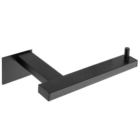 REA toiletpapirholder 392599 Sort, 16x11x11cm