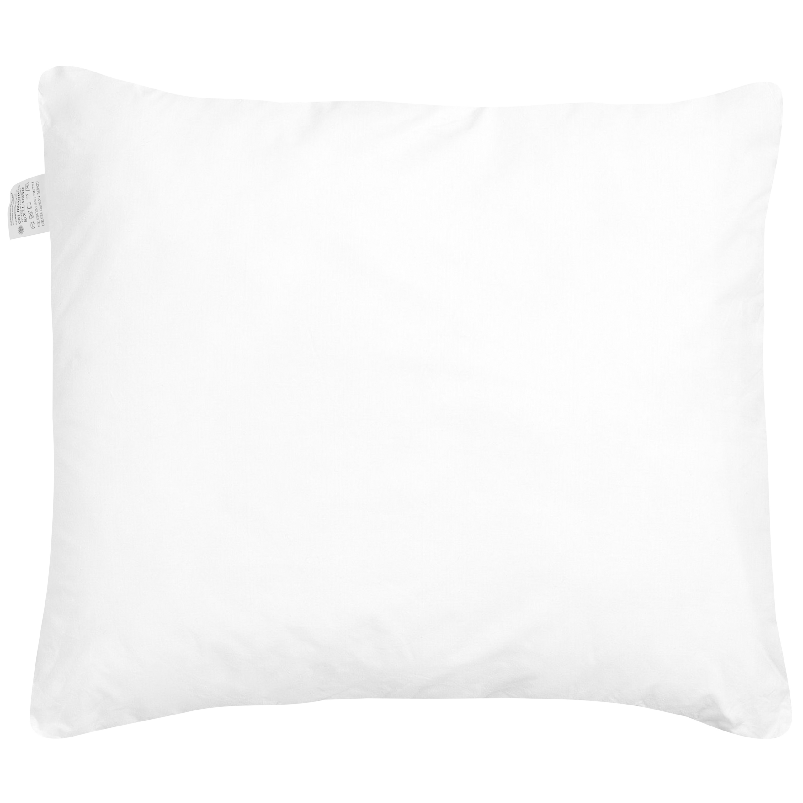 Hovedpude ERRIGAL Høj 80 x 80 cm Microfiber Hvid