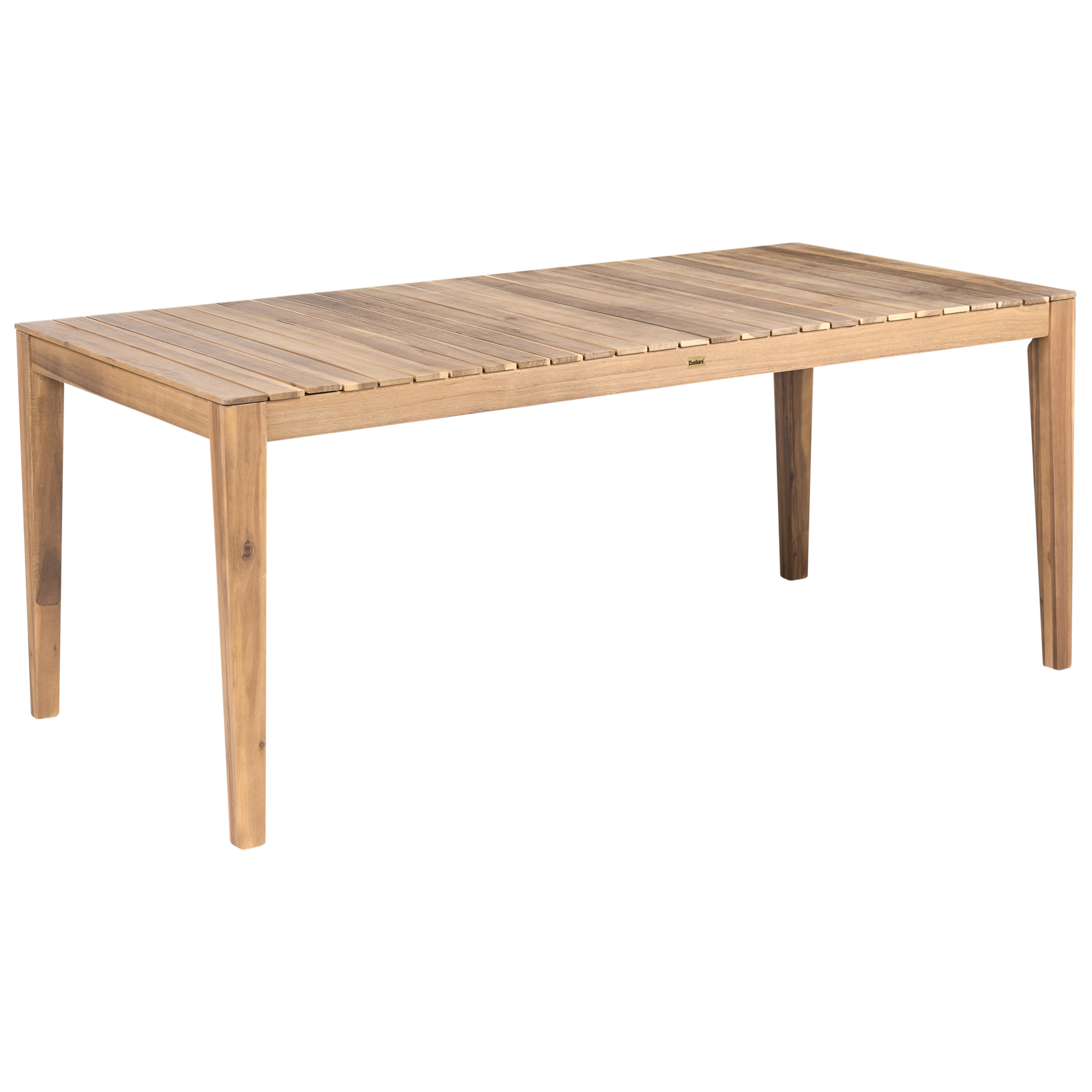 Havebord CHIOGGIA 90 cm 180 cm Certificeret akacietræ Lysebrun