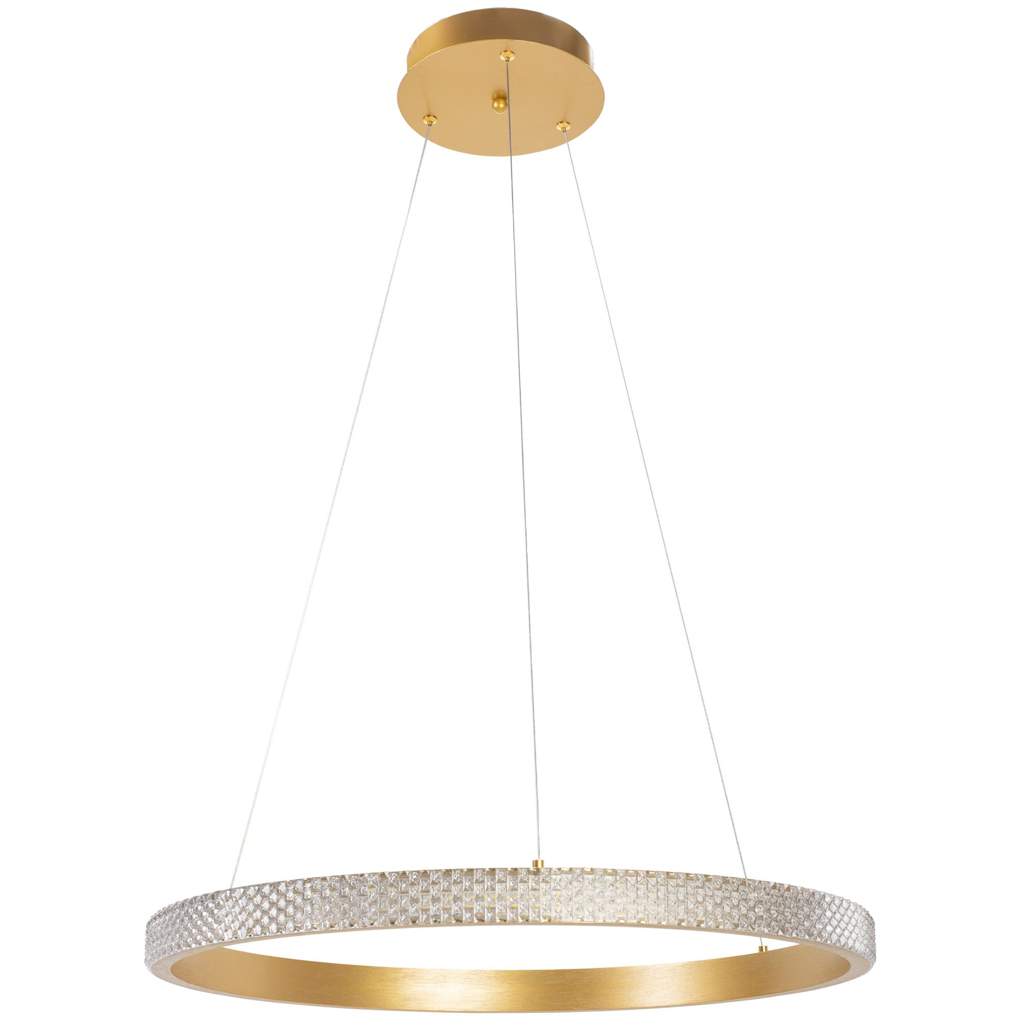 TOOLIGHT hængende loftlampe APP1203-CP 60CM Guld 60x18x80cm