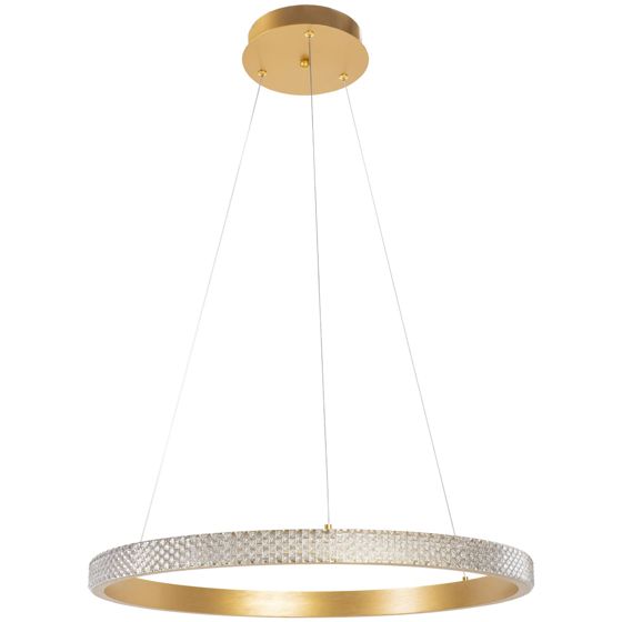 TOOLIGHT hængende loftlampe APP1203-CP 60CM Guld 60x18x80cm