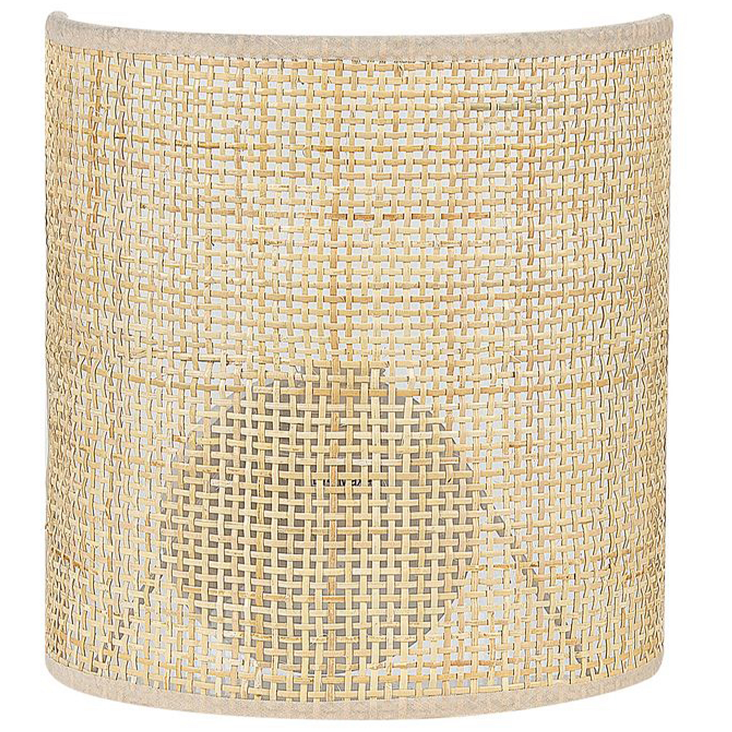 Væglampe CARIO Rattan Naturlig