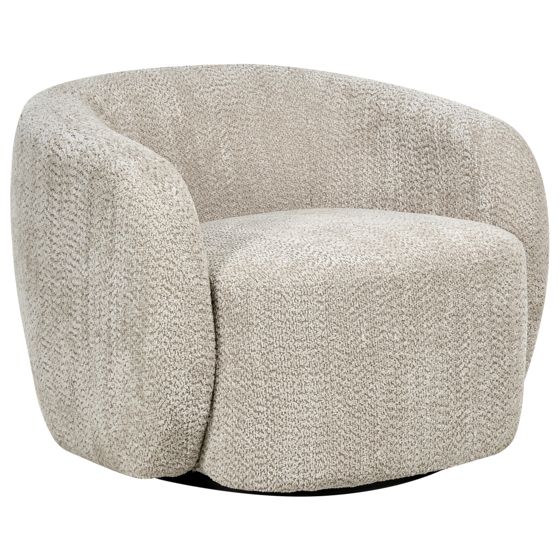 Lænestol med drejefod TORE Beige