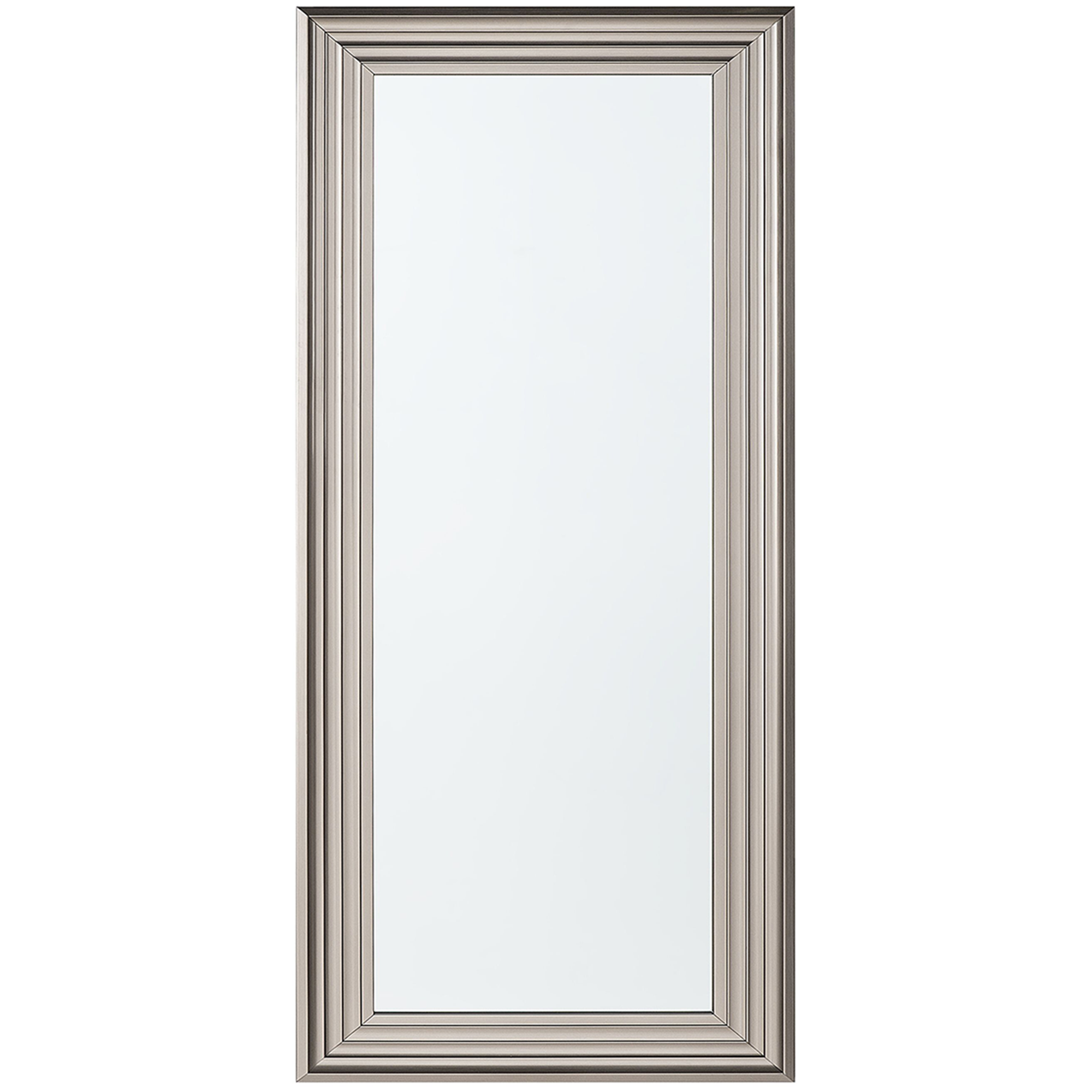 Vægspejl CHATAIN 50 cm 130 cm Sølv