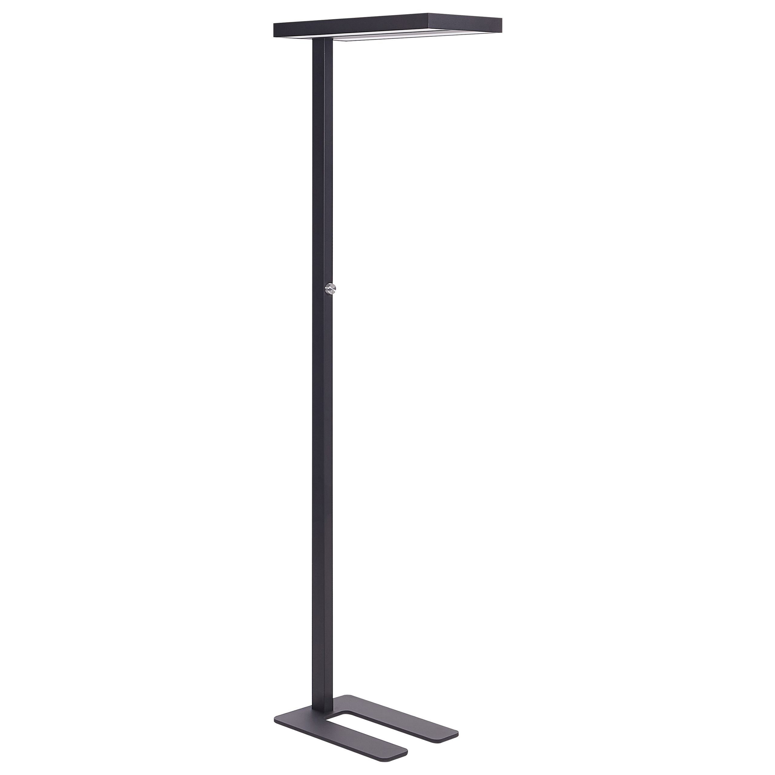 LED-gulvlampe TAURUS Med dæmpning Metal Sort