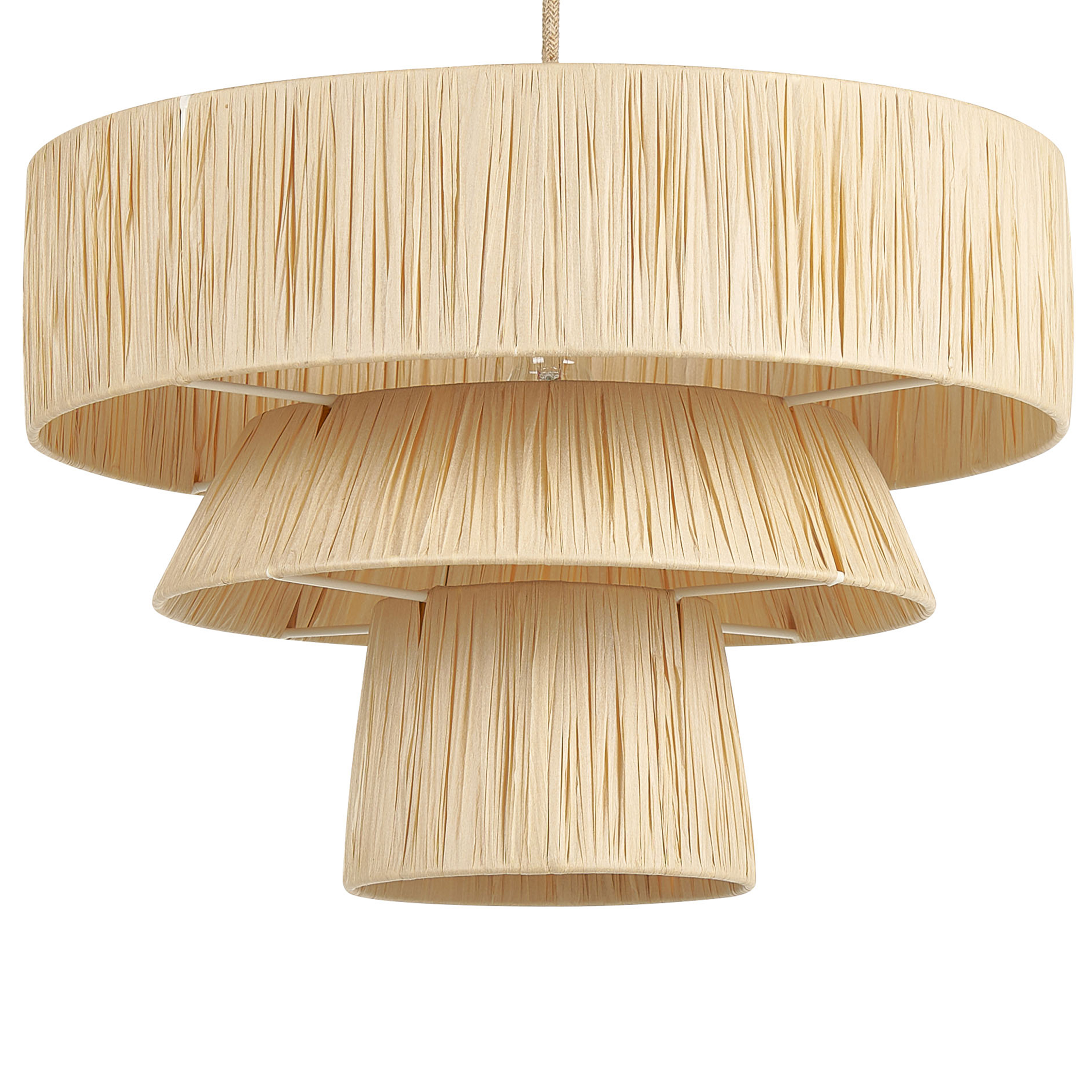 Loftlampe CHAMBO Papir Naturlig