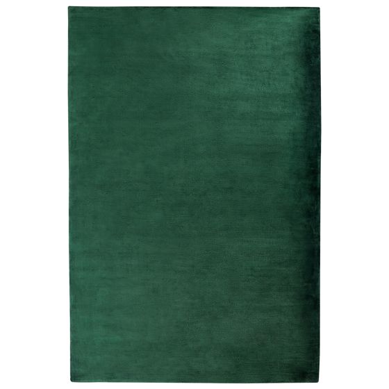 Gulvtæppe GESI II Mørkegrøn 200 x 300 cm Viskose