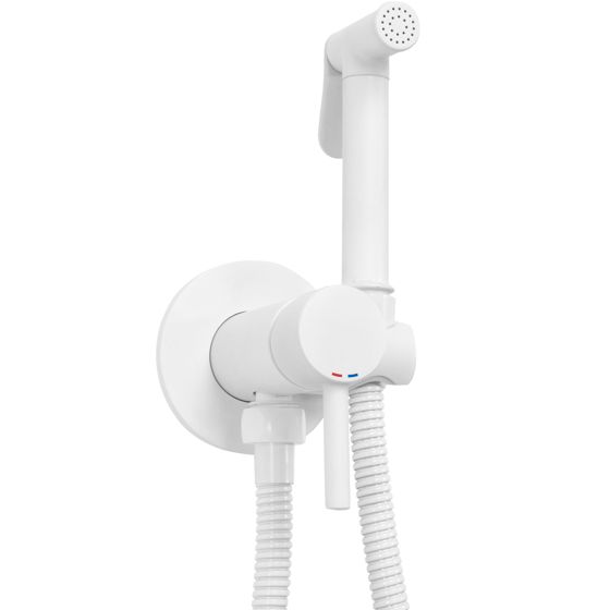 REA bidetarmatur LOOP LUNGO Hvid, 9x7x19cm