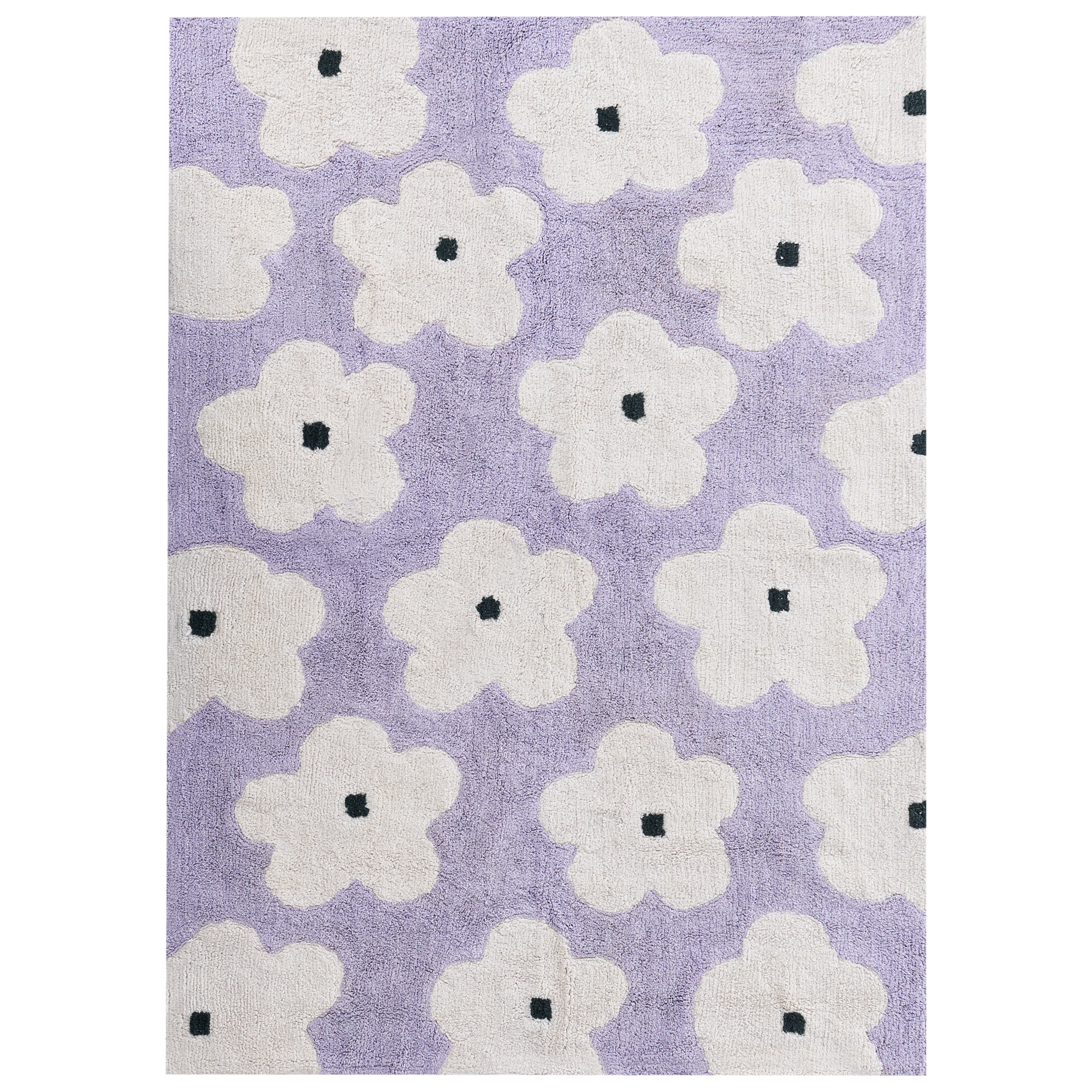 Børnetæppe MOKHVA Lysviolet 140 x 200 cm Bomuld