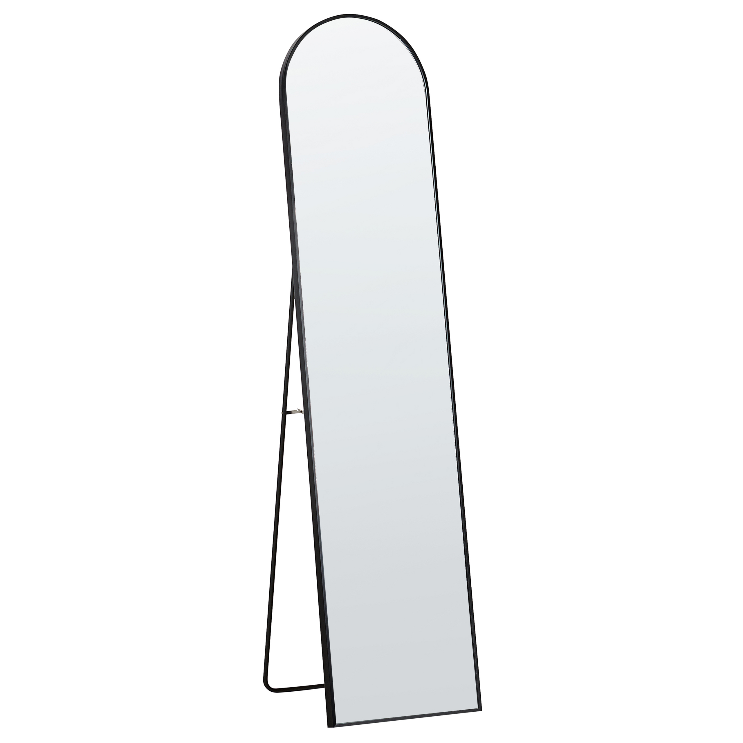Stående spejl BAGNOLET 150 cm Metal Sort
