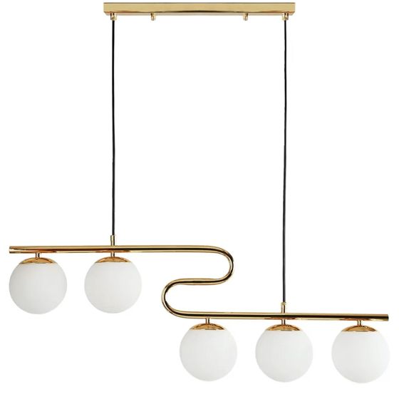 TOOLIGHT hængende loftlampe APP1599-5CP Guld 108x108x108cm