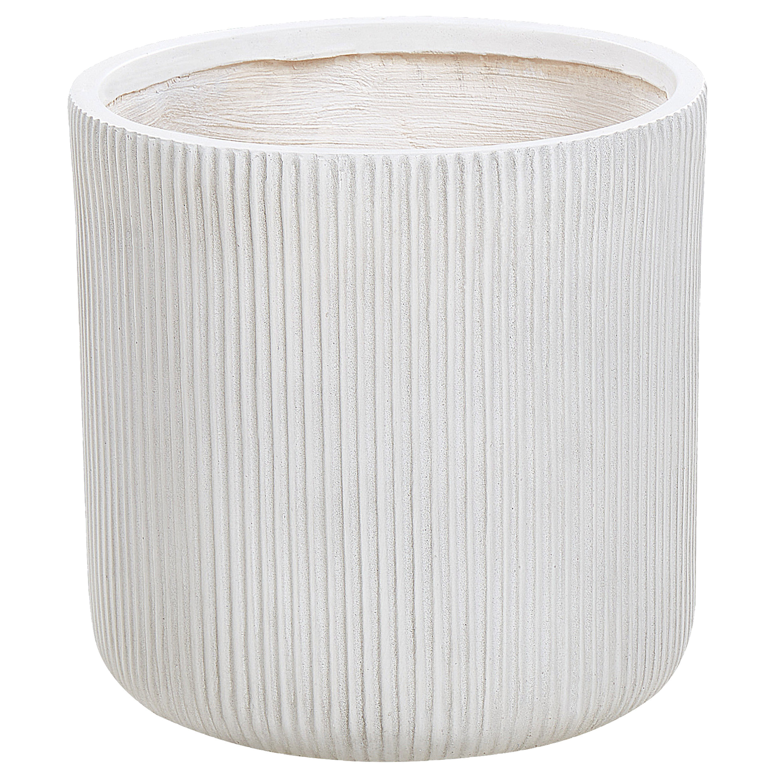 Urtepotte OREOI 37 cm Cremehvid