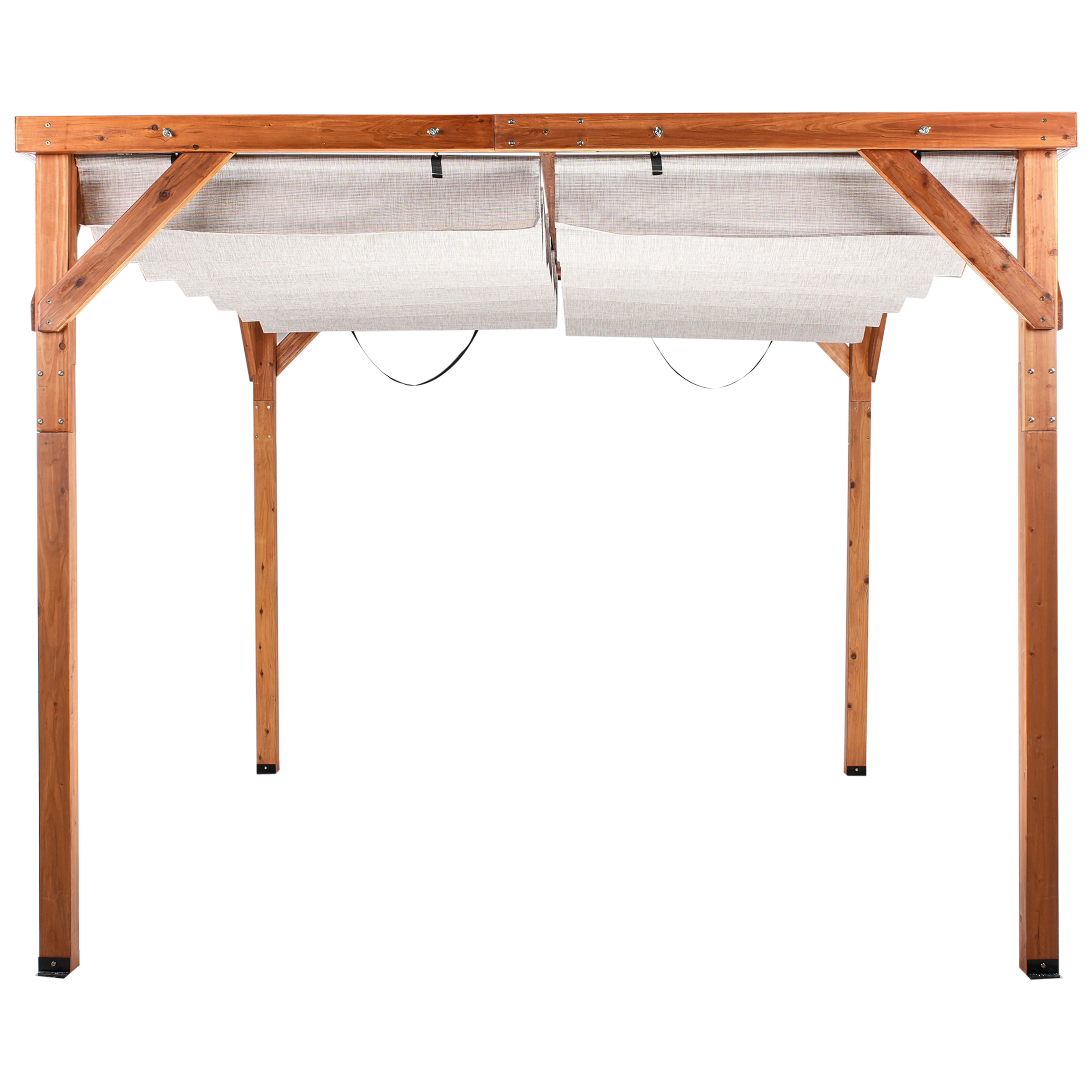 Lysthus VILLAROSA 320 cm 380 cm Ædelgran Brun/beige