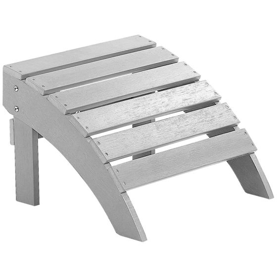 Haveskammel ADIRONDACK Lysegrå