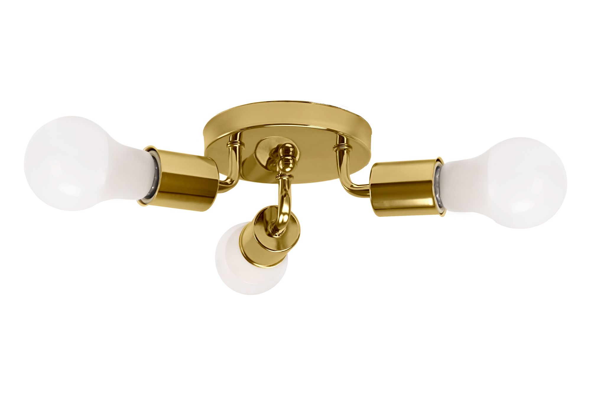 TOOLIGHT loftlampe APP704-3C Guld 20x20x8cm