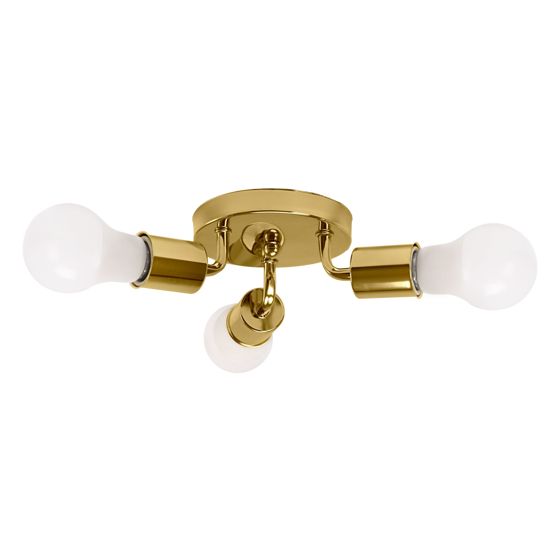 TOOLIGHT loftlampe APP704-3C Guld 20x20x8cm