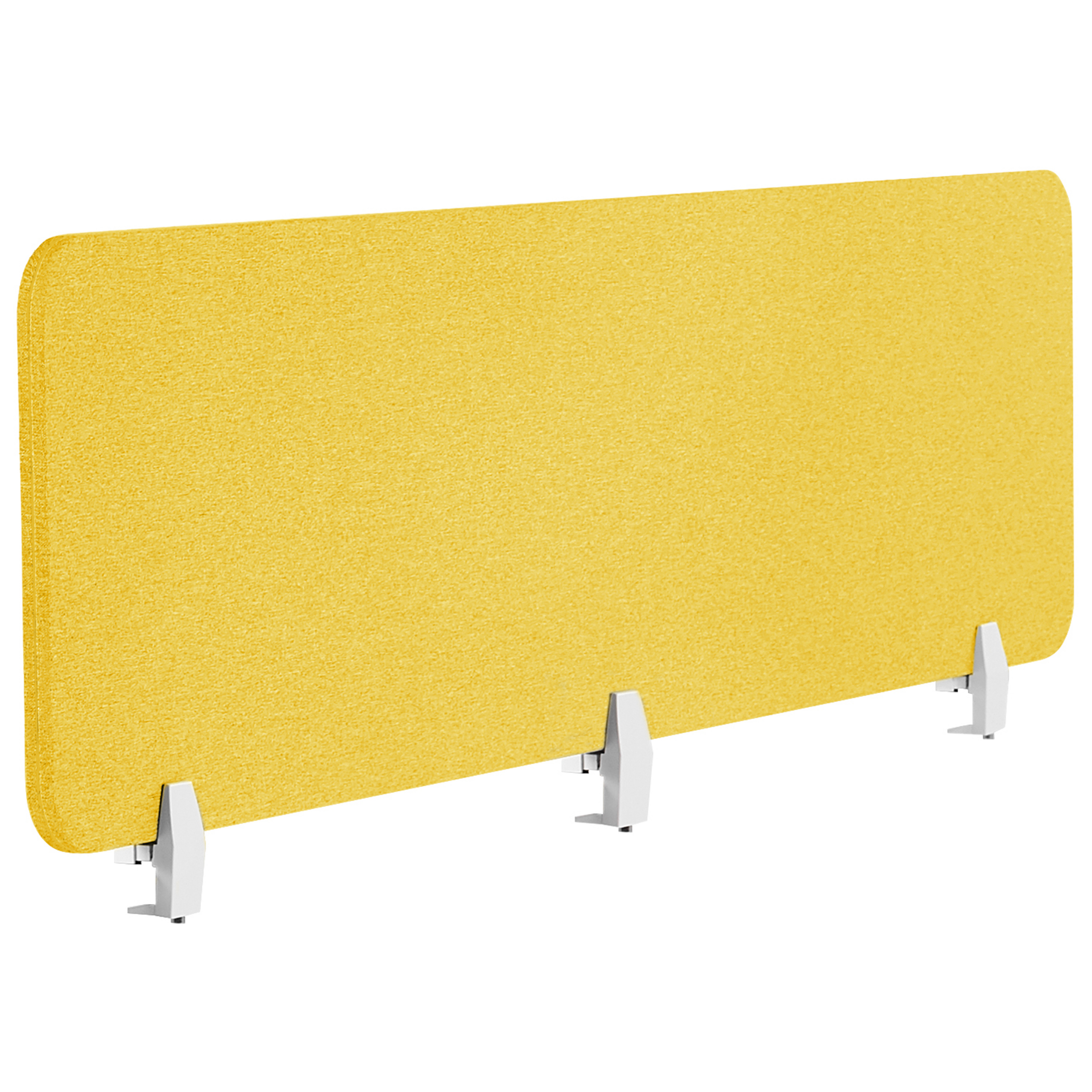 Skrivebordsdeler WALLY 180 x 40 cm Gul
